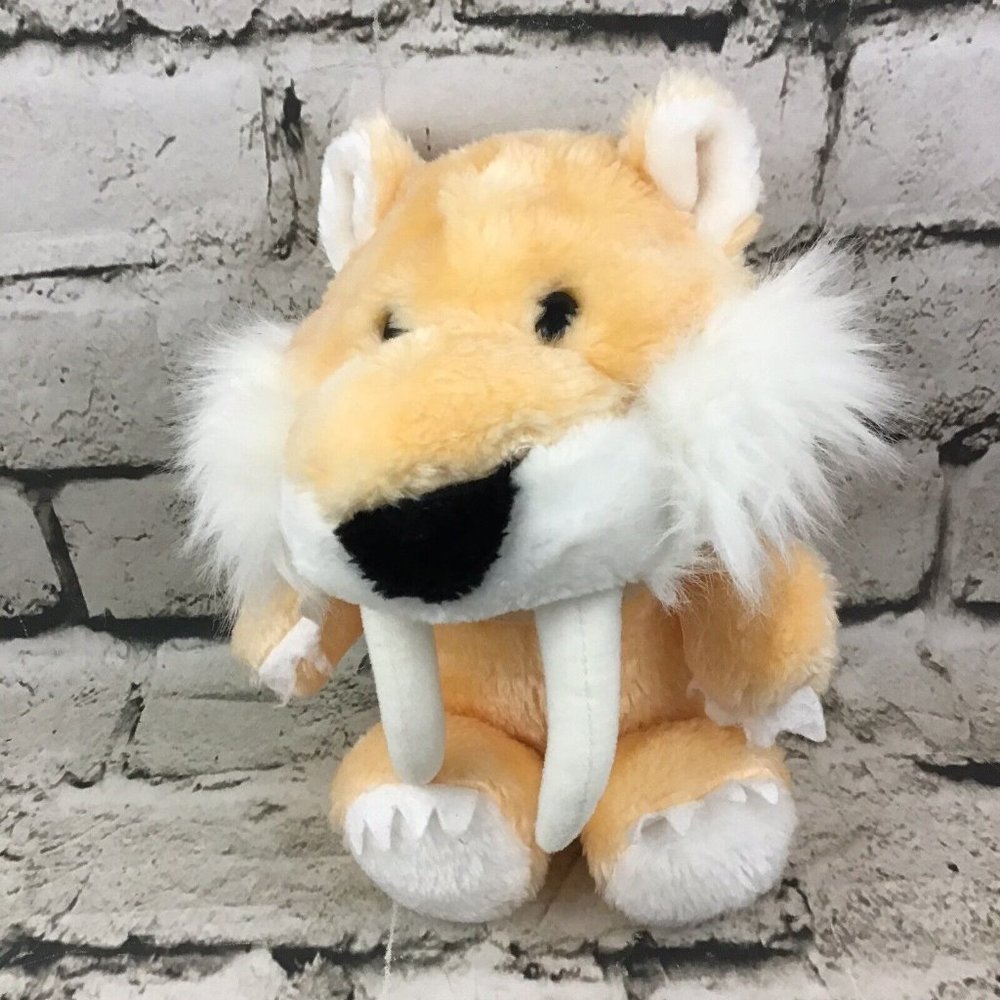 Vintage Animal Fair Monkey Plush In‎ Saber Tooth Tiger Costume RARE Stuffed Toy
